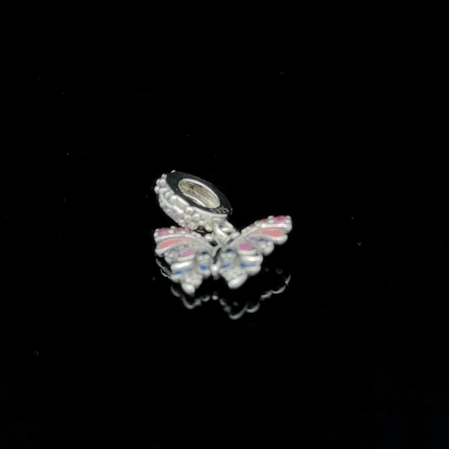 925 Sterling Silver Charm Bead Butterfly for Charm Bracelet Necklace - Rafant