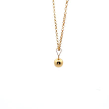 Load image into Gallery viewer, 18K Gold Bracelet with Ball Charm 8 inches  1.78 grams - Rafant
