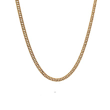 Load image into Gallery viewer, 18K Gold Necklace Chain Curb Size 20 inches - Rafant
