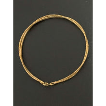 Load image into Gallery viewer, 18K Gold Bracelet Bangle Soft Mesh 0.97 grams Size 6.25 inches
