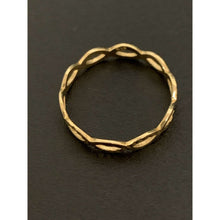 Load image into Gallery viewer, 18K Gold  Ring Infinity 1.09 grams Size 5.75
