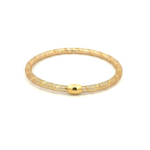Load image into Gallery viewer, 18K Gold Bracelet Mesh Soft Bangle 6.5 inches - Rafant
