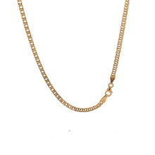 Load image into Gallery viewer, 18K Gold Necklace Chain Curb Size 20 inches - Rafant
