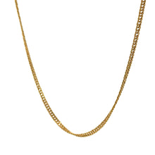 Load image into Gallery viewer, 18K Gold Necklace Chain Curb 19.5 inches 2.22 grams - Rafant
