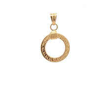 Load image into Gallery viewer, 18K Gold Pendant Round Circle 0.94 grams - Rafant
