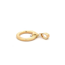 Load image into Gallery viewer, 18K Gold Pendant Round Circle 0.94 grams - Rafant
