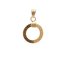 Load image into Gallery viewer, 18K Gold Pendant Round Circle 0.94 grams - Rafant
