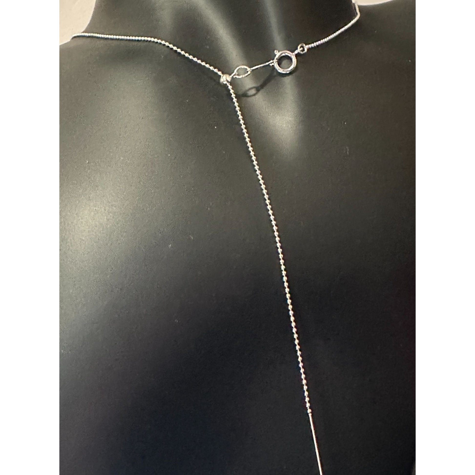 925 Sterling Silver Add-a-Bead Chain with 18k Solid Gold Accent, Customizable Minimalist Necklace Interchangeable Design - Rafant