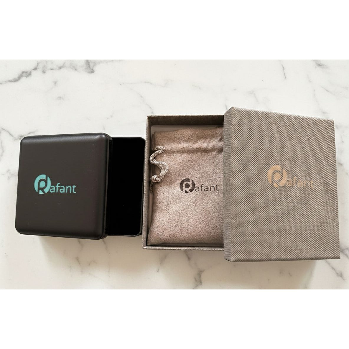 18k Gold Figaro Chain Link No Clasp 7.5 inches - Rafant