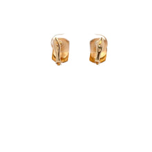 Load image into Gallery viewer, 18K Gold Earrings French Clips Small 1.21 grams - Rafant
