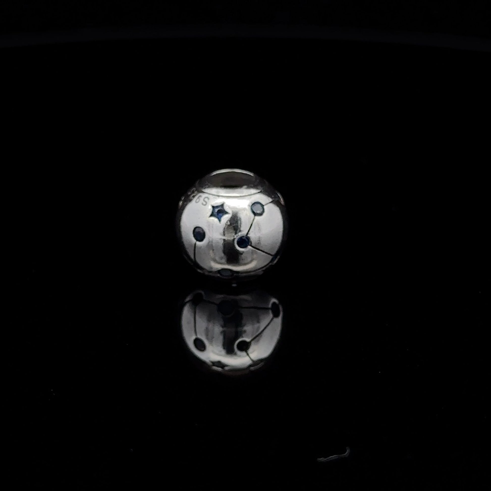 925 Sterling Silver Charm Bead Star For Charm Bracelet Necklace - Rafant