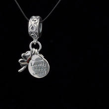 Load image into Gallery viewer, 925 Sterling Silver Charm Bead Insect Beetle Flower For Charm Bracelet Necklace - Rafant
