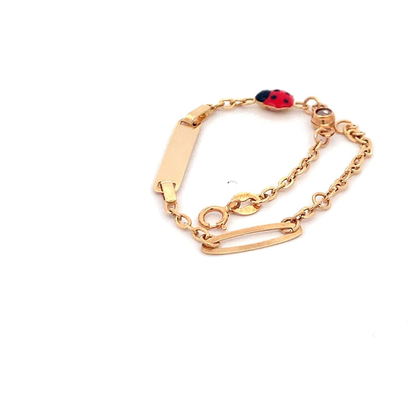 18K Yellow Gold Bracelet Size 5.5 inches - Rafant