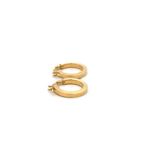 Load image into Gallery viewer, 18K Gold Earrings Hoops Small 1.09 grams - Rafant
