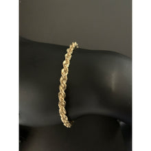 Load image into Gallery viewer, 18K Gold Bracelet Rope Chain Size 7 inches 4.03 grams - Rafant
