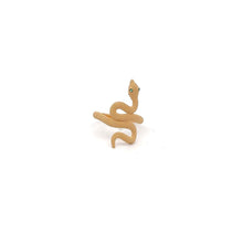 Load image into Gallery viewer, 18K Gold Ring Snake Size 6 - Rafant
