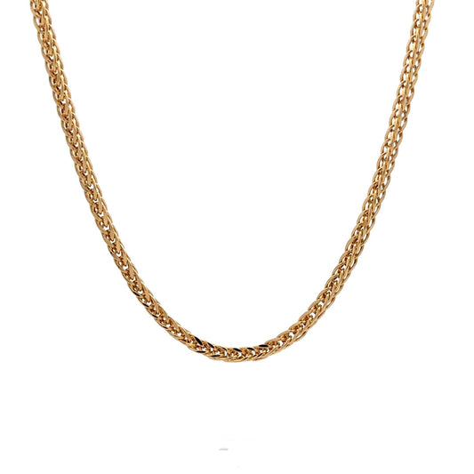 18K Gold Necklace Chain 19.5 inches 5.08 grams - Rafant
