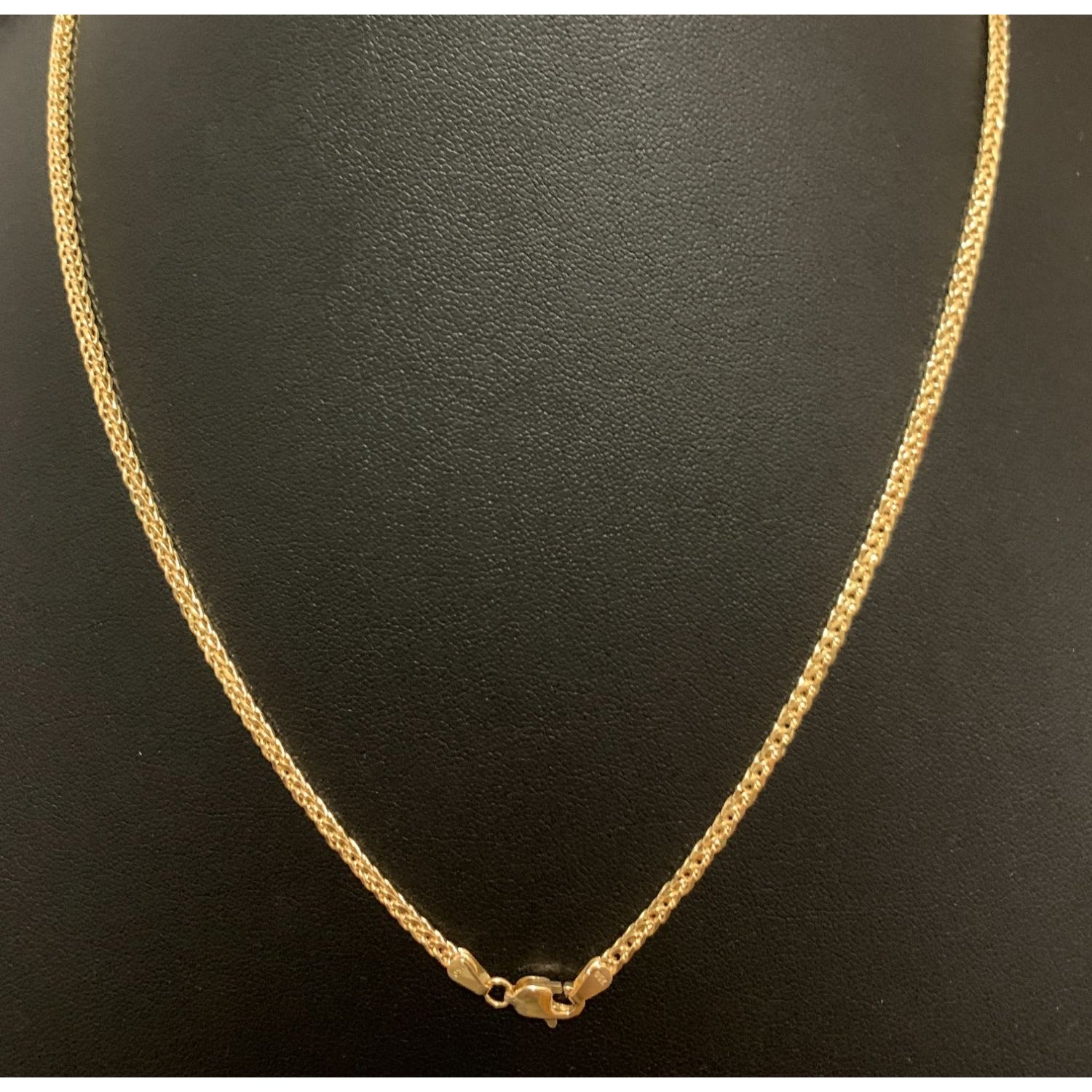 18K Gold Necklace Chain 19.5 inches 5.08 grams - Rafant