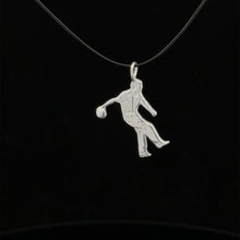 Load image into Gallery viewer, 925 Sterling Silver Pendant Charm Bowler
