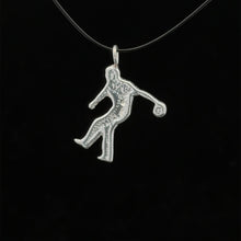 Load image into Gallery viewer, 925 Sterling Silver Pendant Charm Bowler
