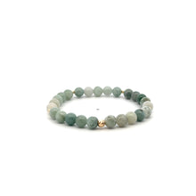 Load image into Gallery viewer, Natural Gemstones Micro Faceted Stretch Bracelet 18k Tiny Beads Birthstone - Rafant
