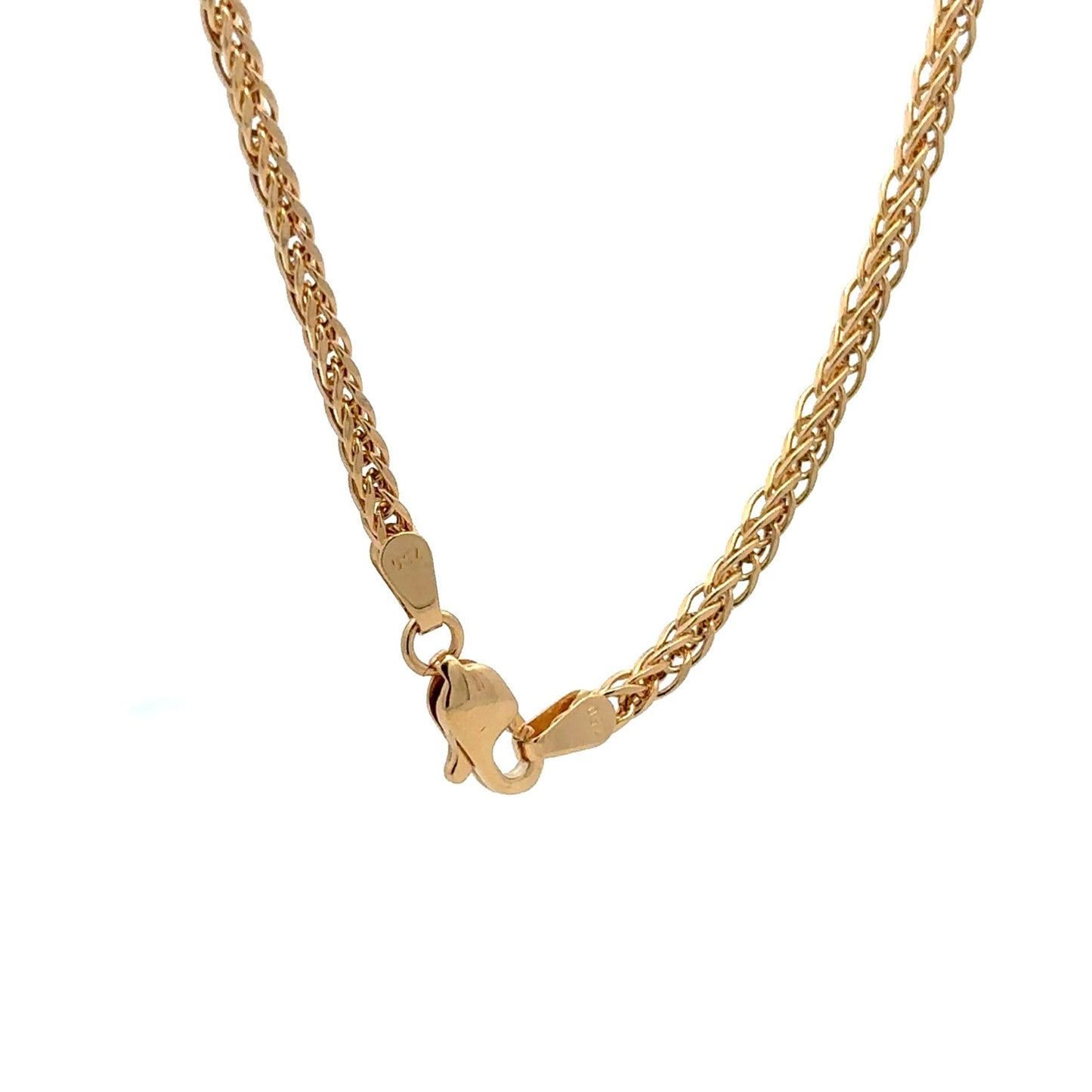18K Gold Chain Link Necklace 19.5 inches - Rafant