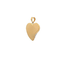 Load image into Gallery viewer, 18K Gold Pendant Heart Tricolor 1.65 grams - Rafant
