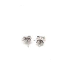 Load image into Gallery viewer, 925 Sterling Silver Stud Earrings Freshwater Pearl Cubic Zirconia Small - Rafant
