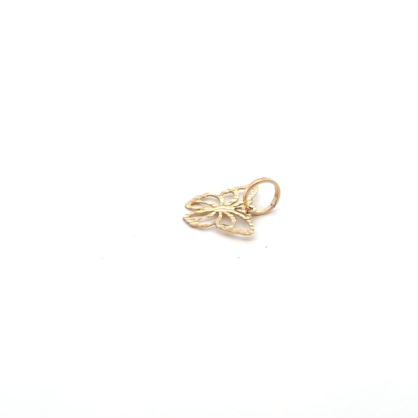 18K Gold Pendant Butterfly - Rafant