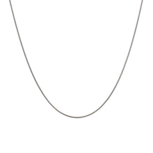 Load image into Gallery viewer, 925 Sterling Silver Necklace Snake Chain 0.8mm Made in Italy - Rafant
