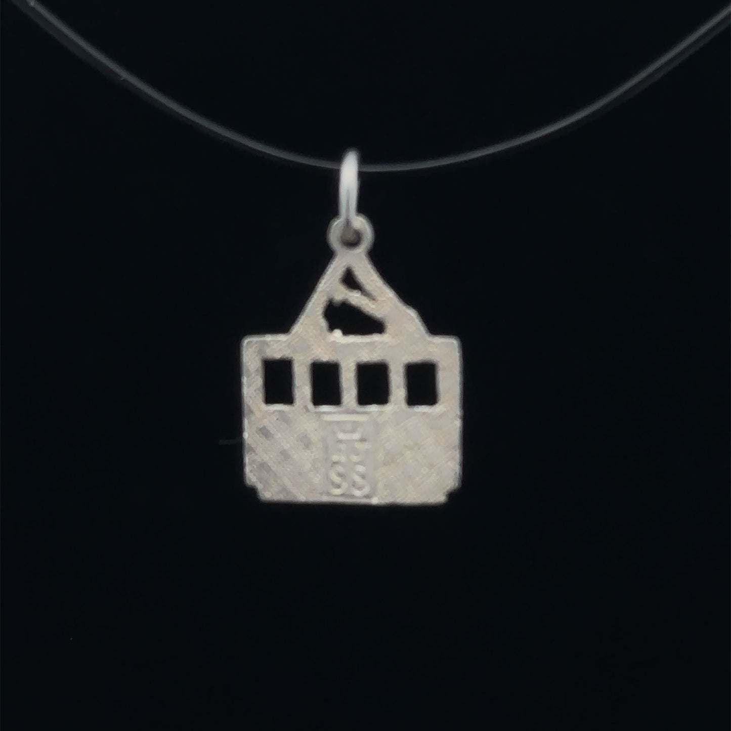 925 Sterling Silver Pendant Charm Aspen - Rafant