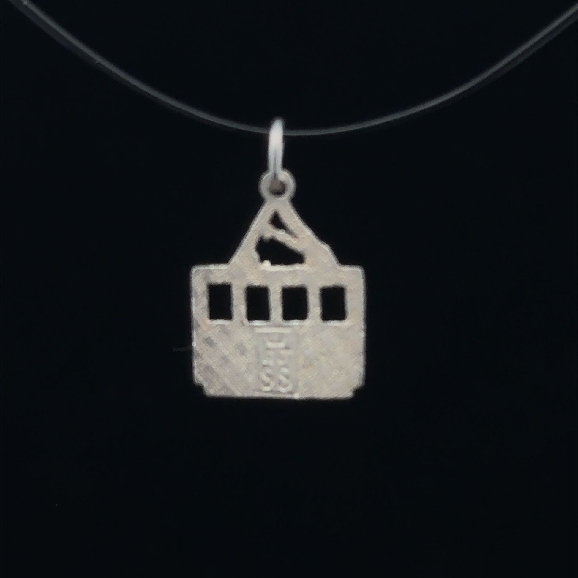 925 Sterling Silver Pendant Charm Aspen - Rafant