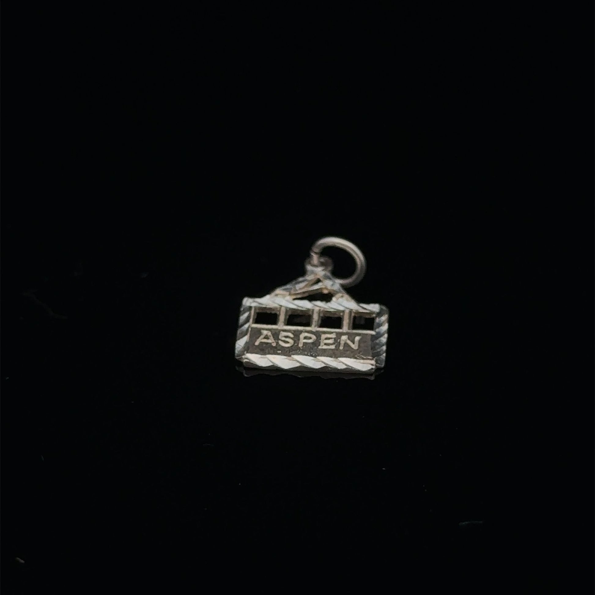 925 Sterling Silver Pendant Charm Aspen - Rafant