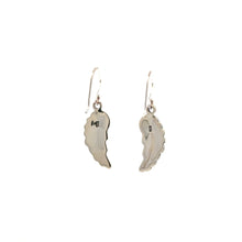 Load image into Gallery viewer, 925 Sterling Silver Stud Earrings Wings Oxidized - Rafant

