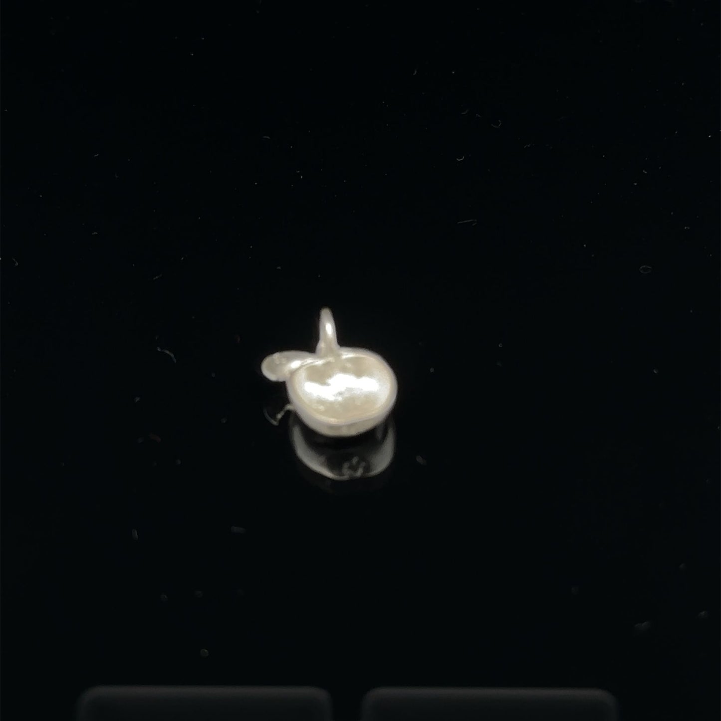 925 Sterling Silver Pendant Charm Apple Fruit - Rafant