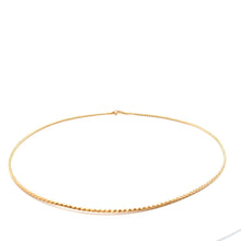 Load image into Gallery viewer, 18K Gold Necklace Chain Omega 16.75 inches
