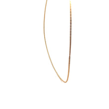 Load image into Gallery viewer, 18K Gold Necklace Chain Omega 16.75 inches
