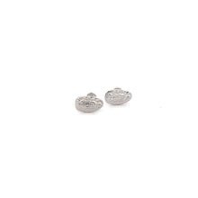 Load image into Gallery viewer, 925 Sterling Silver Stud Religious Virgin Mary Earrings Small Screw Back
