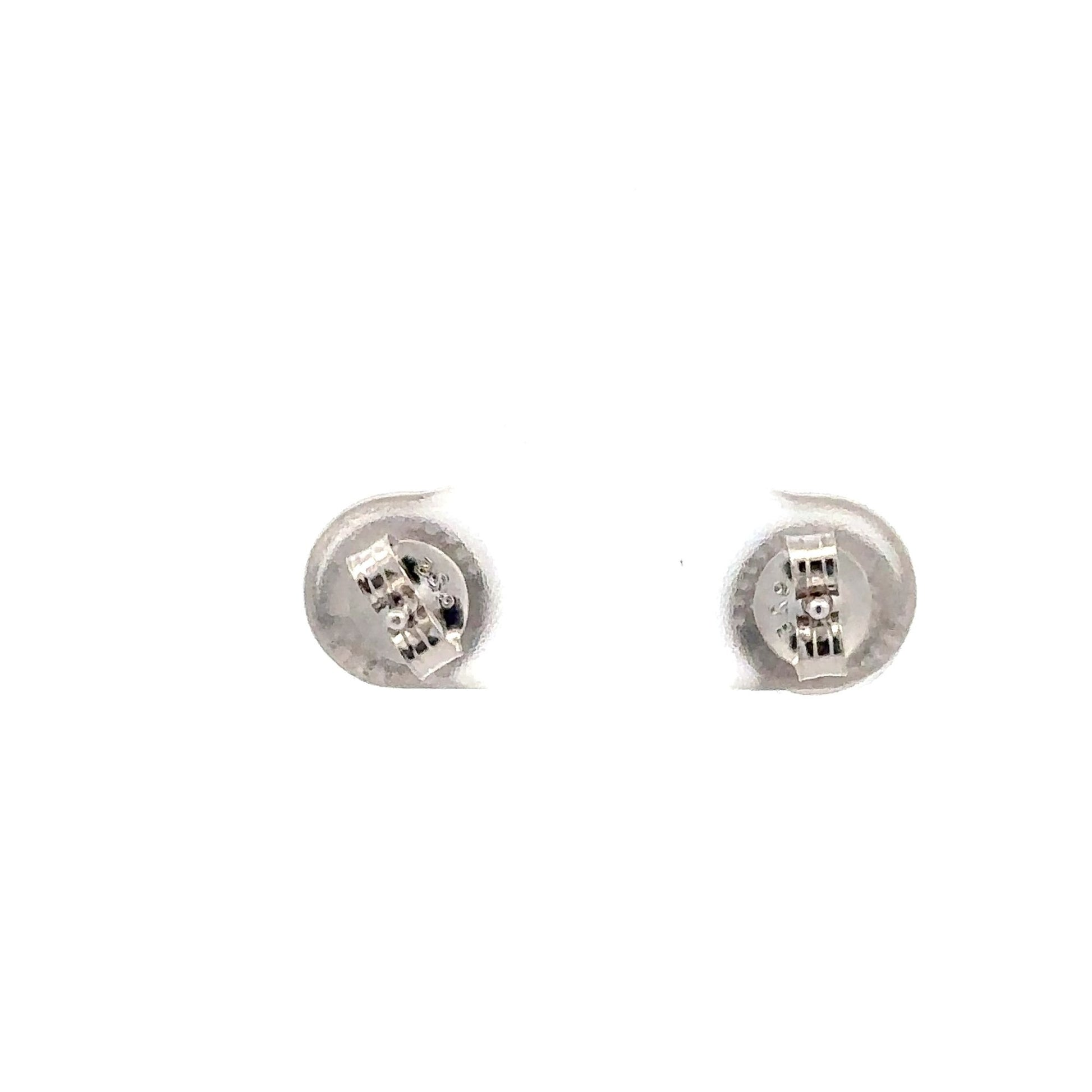 925 Sterling Silver Stud Earrings Freshwater Pearl - Rafant