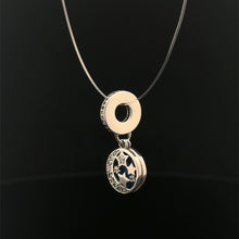 Load image into Gallery viewer, 925 Sterling Silver Pendant Stars Moon For Charm Bracelet

