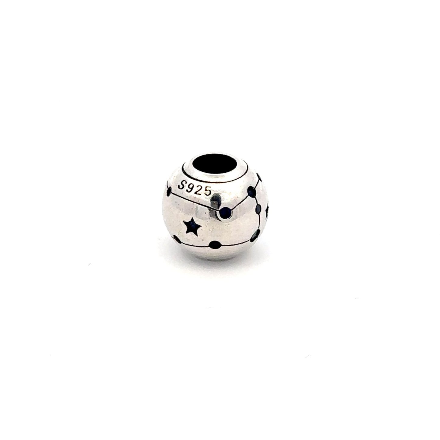 925 Sterling Silver Charm Bead Star - Rafant