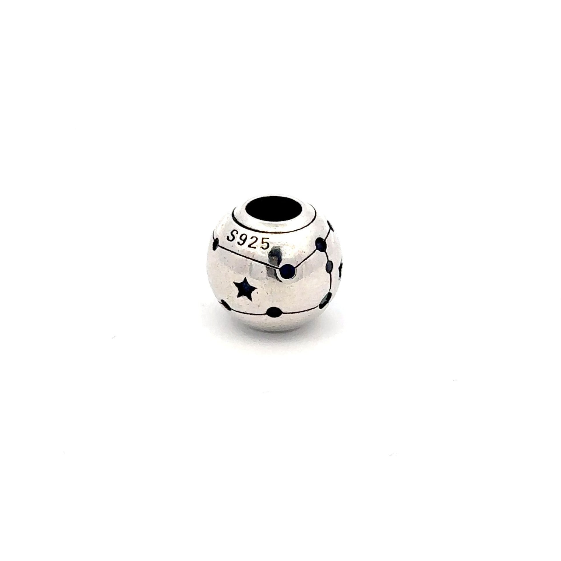 925 Sterling Silver Charm Bead Star - Rafant