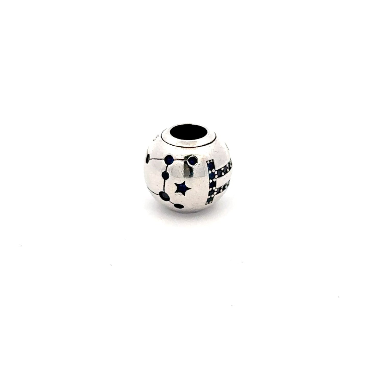 925 Sterling Silver Charm Bead Star - Rafant