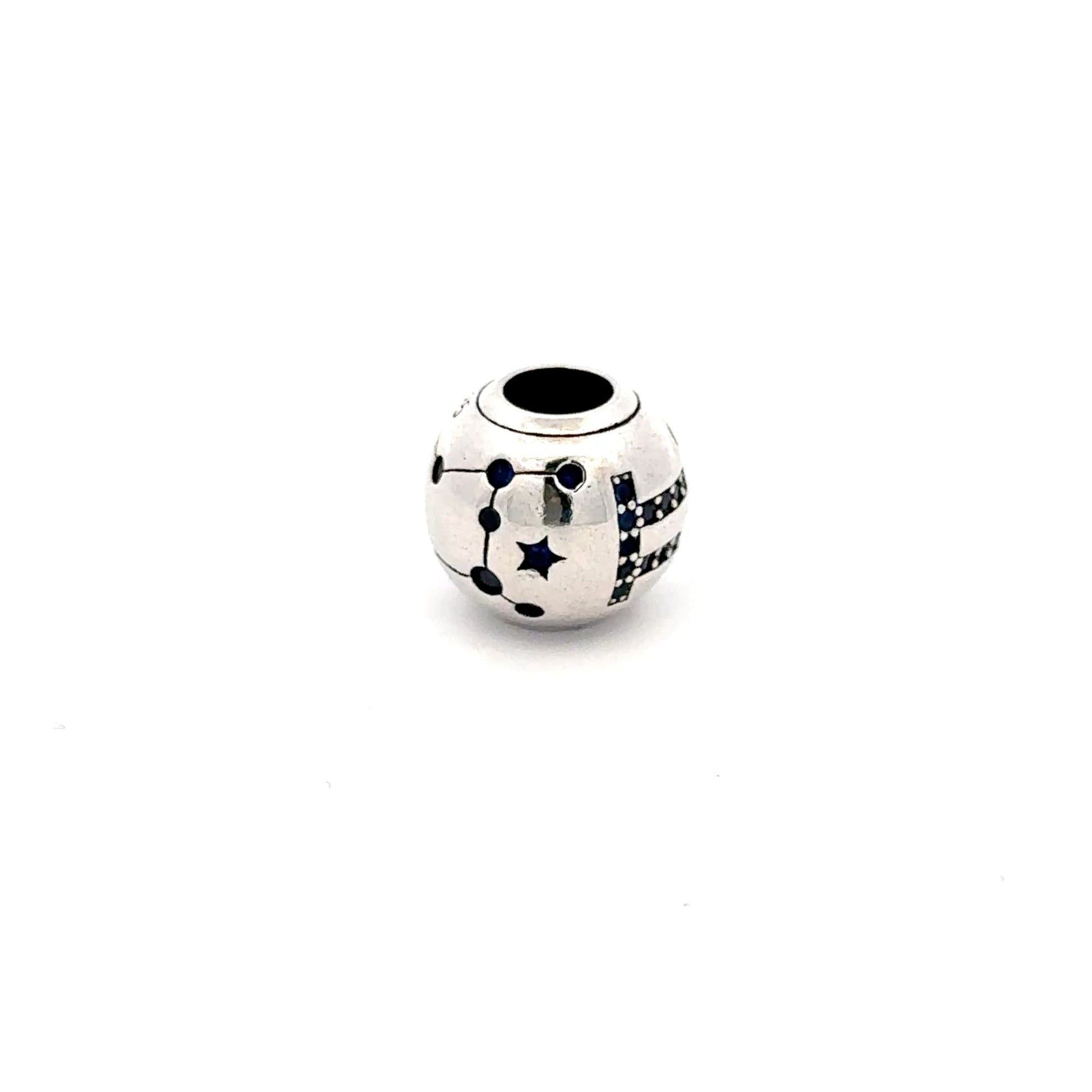 925 Sterling Silver Charm Bead Star - Rafant