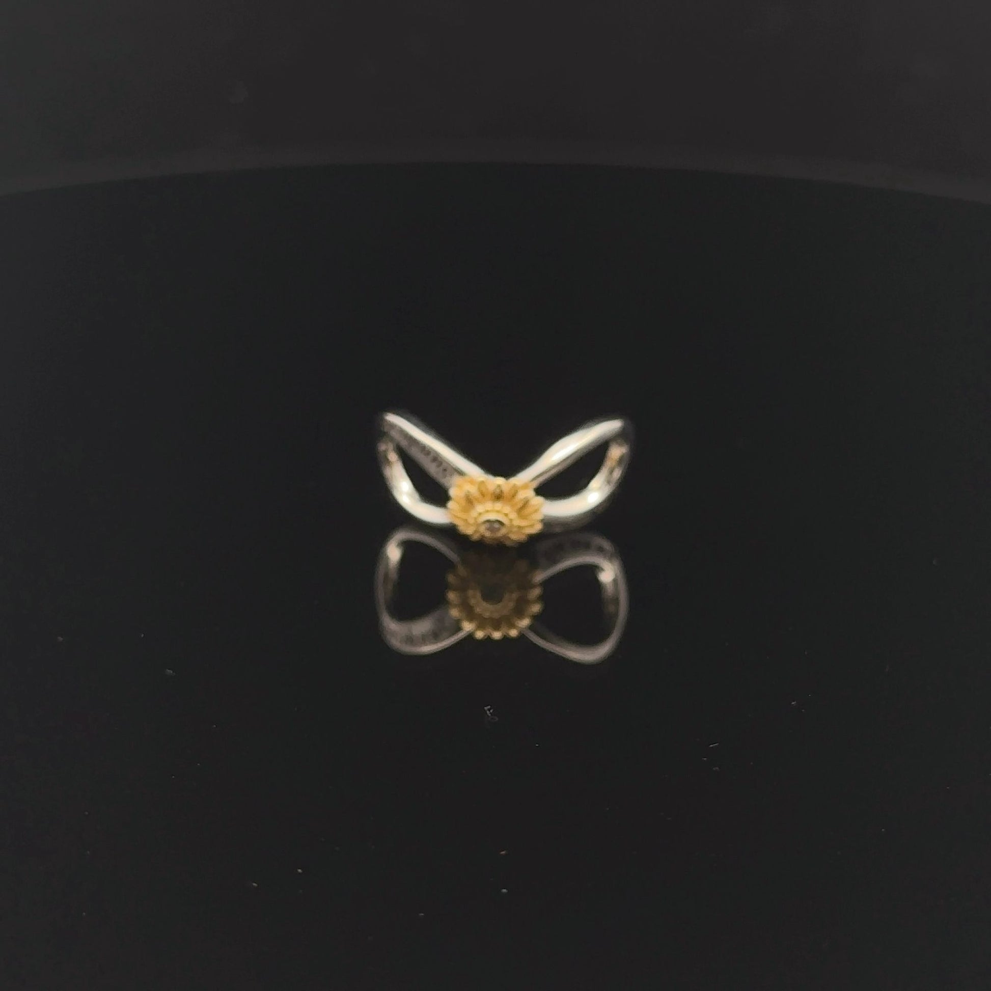 925 Sterling Silver Charm Bead Sunshine Flower - Rafant