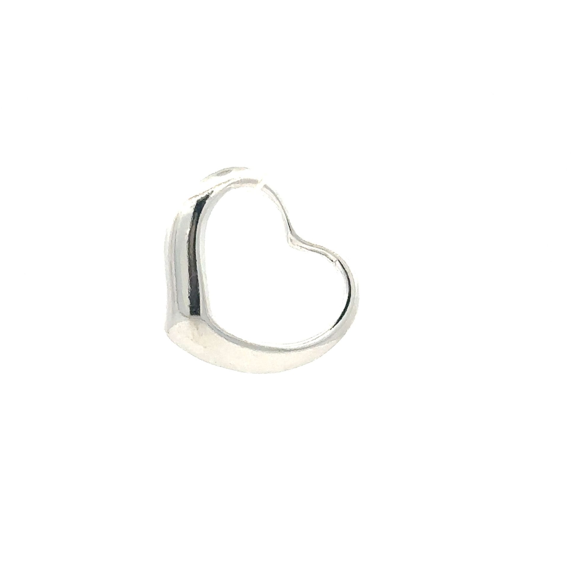 925 Sterling Silver Pendant Heart - Rafant