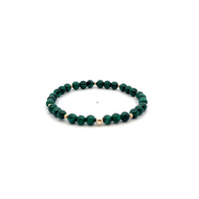 Load image into Gallery viewer, Natural Gemstones Mini 3-4mm 18K Yellow Gold Charm Bead Birthstone
