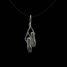 Load image into Gallery viewer, 925 Sterling Silver Pendant Charm Ballerina Slipper
