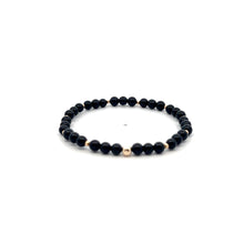 Load image into Gallery viewer, Natural Gemstones Mini 3-4mm 18K Yellow Gold Charm Bead Birthstone

