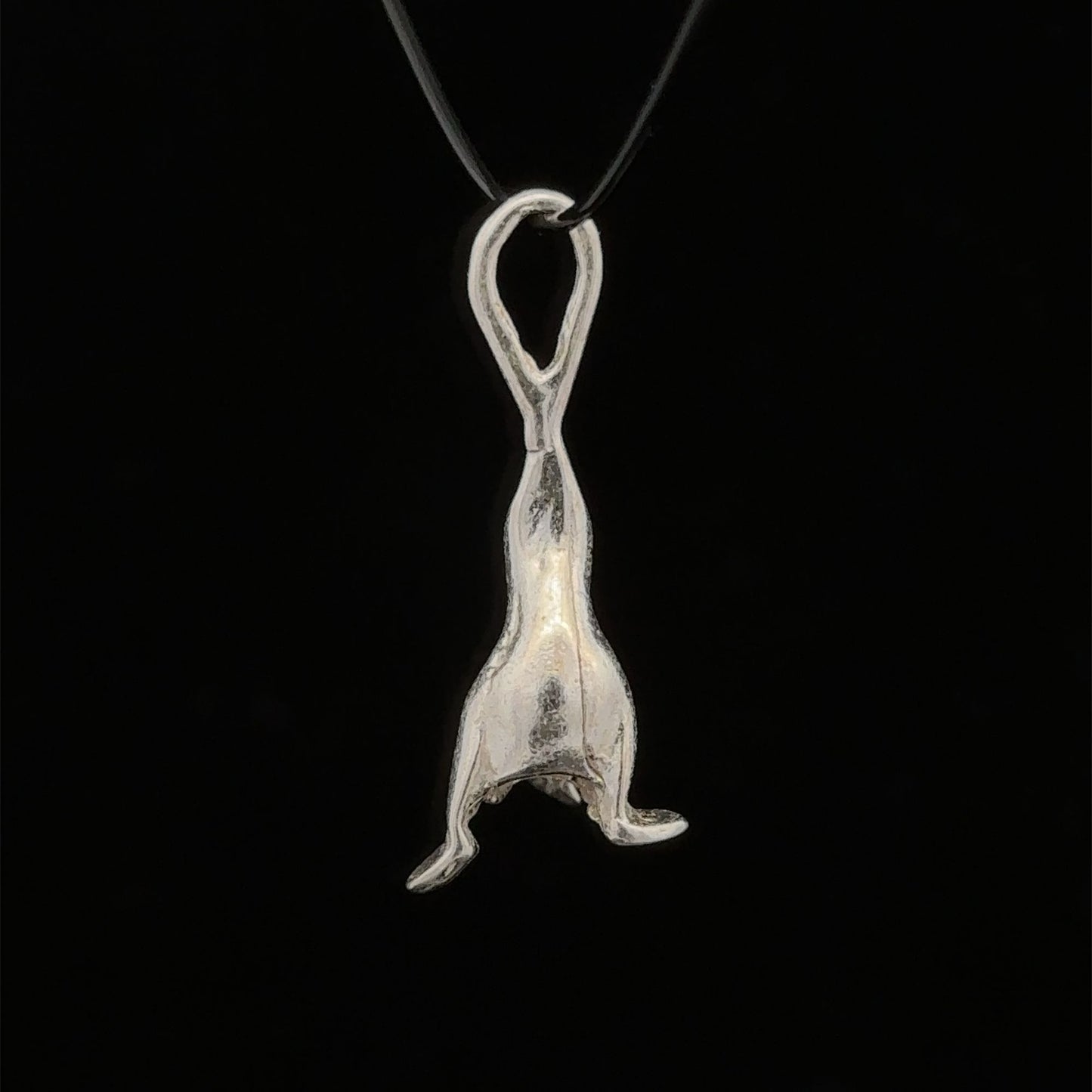 925 Sterling Silver Pendant Charm Seal - Rafant